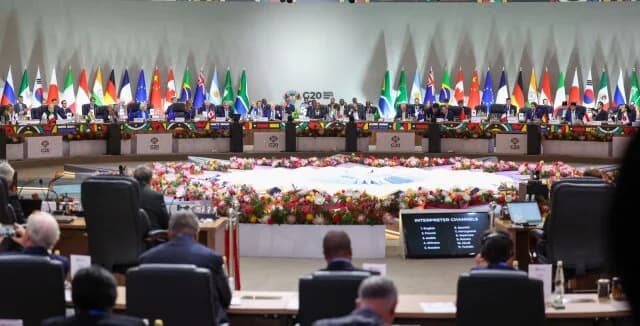 G20 领导人呼吁乌克兰、苏丹和巴勒斯坦实现和平