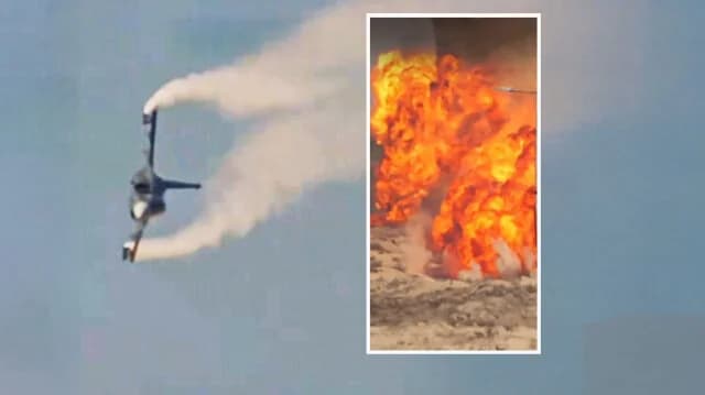 Neues Video vom Absturz eines Kampfjets auf der Dubai Air Show