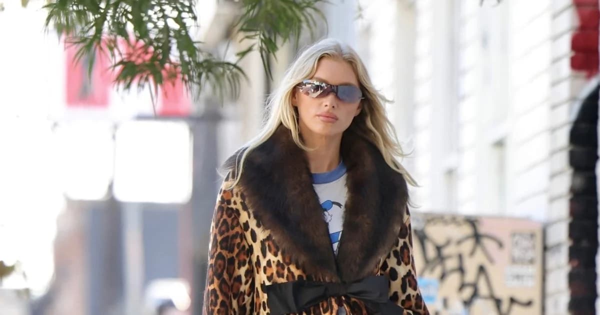 La Tendencia Definitiva en Abrigos para el Invierno 2025: Estampado de Leopardo