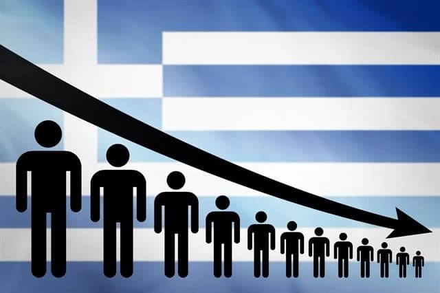 Zentralmakedonien: Bevölkerungsrückgang erreicht 33%