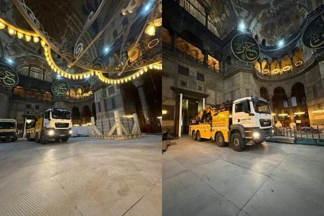 Santa Sofía: Preocupación por vehículos pesados y protección del suelo