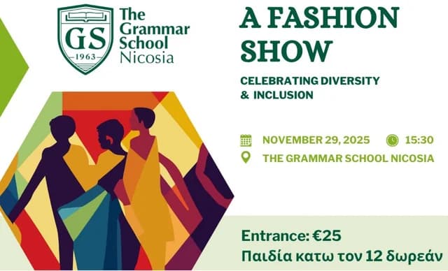 Desfile de Moda Benéfico en Grammar School Nicosia