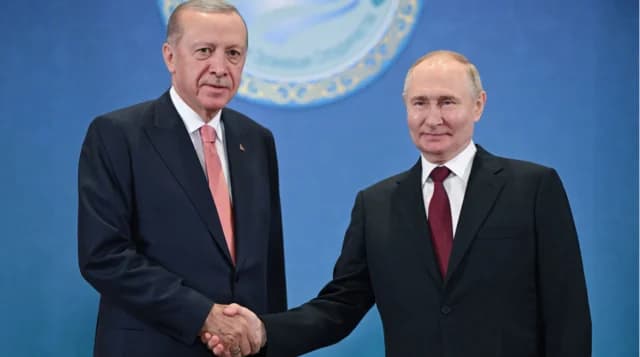 Эрдоган и Путин обсудили Украину