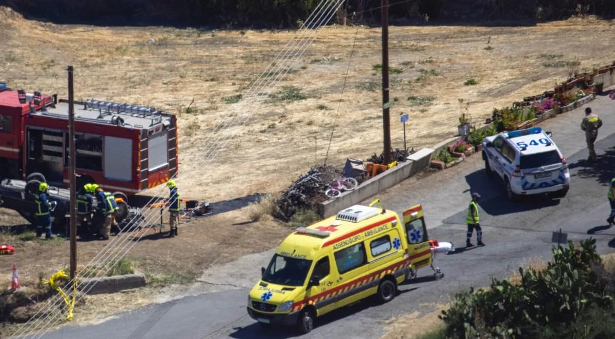 Zwei 18-Jährige nach Festklemmen in Schlucht in Lagoudera gerettet