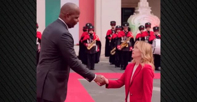 Giorgia Meloni and the Height Difference with Mozambique's President