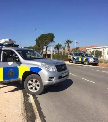 Increased patrols by British Bases Police during holiday season
