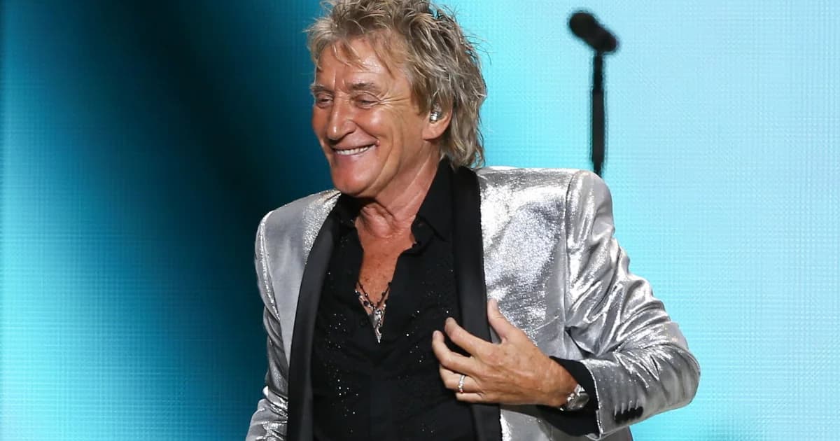 Rod Stewart Konzert in Athen durch Banner-Zwischenfall unterbrochen