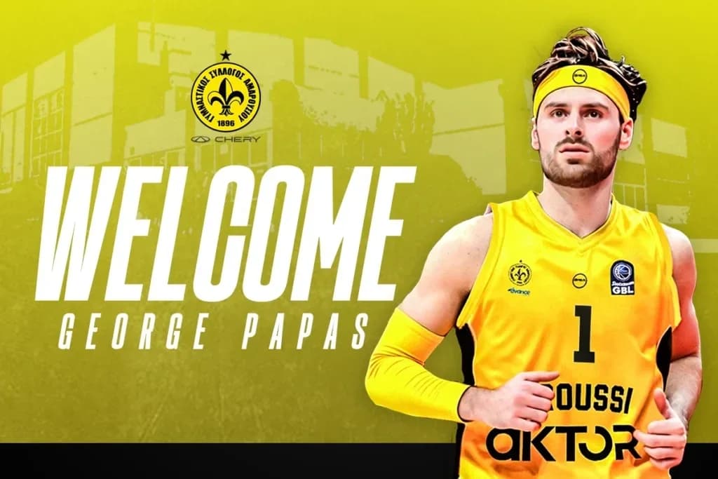 George Papas wechselt offiziell zu Marousi