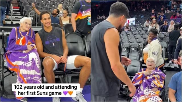 102-Jährige besucht erstes Phoenix Suns Spiel