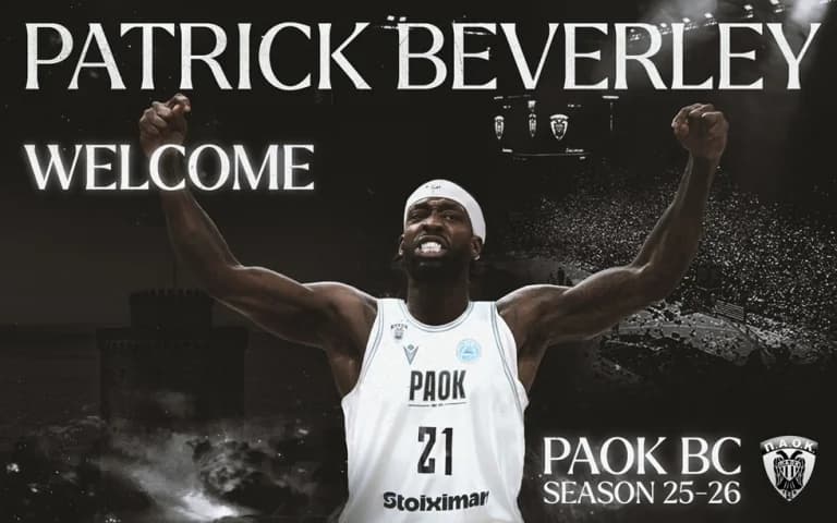 Oficial: Patrick Beverley se une al PAOK