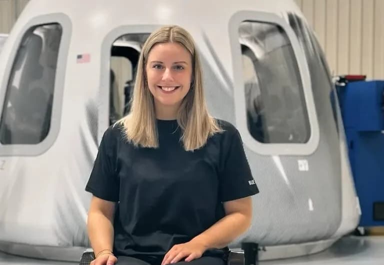 USA: First Person in Wheelchair Travels to Space