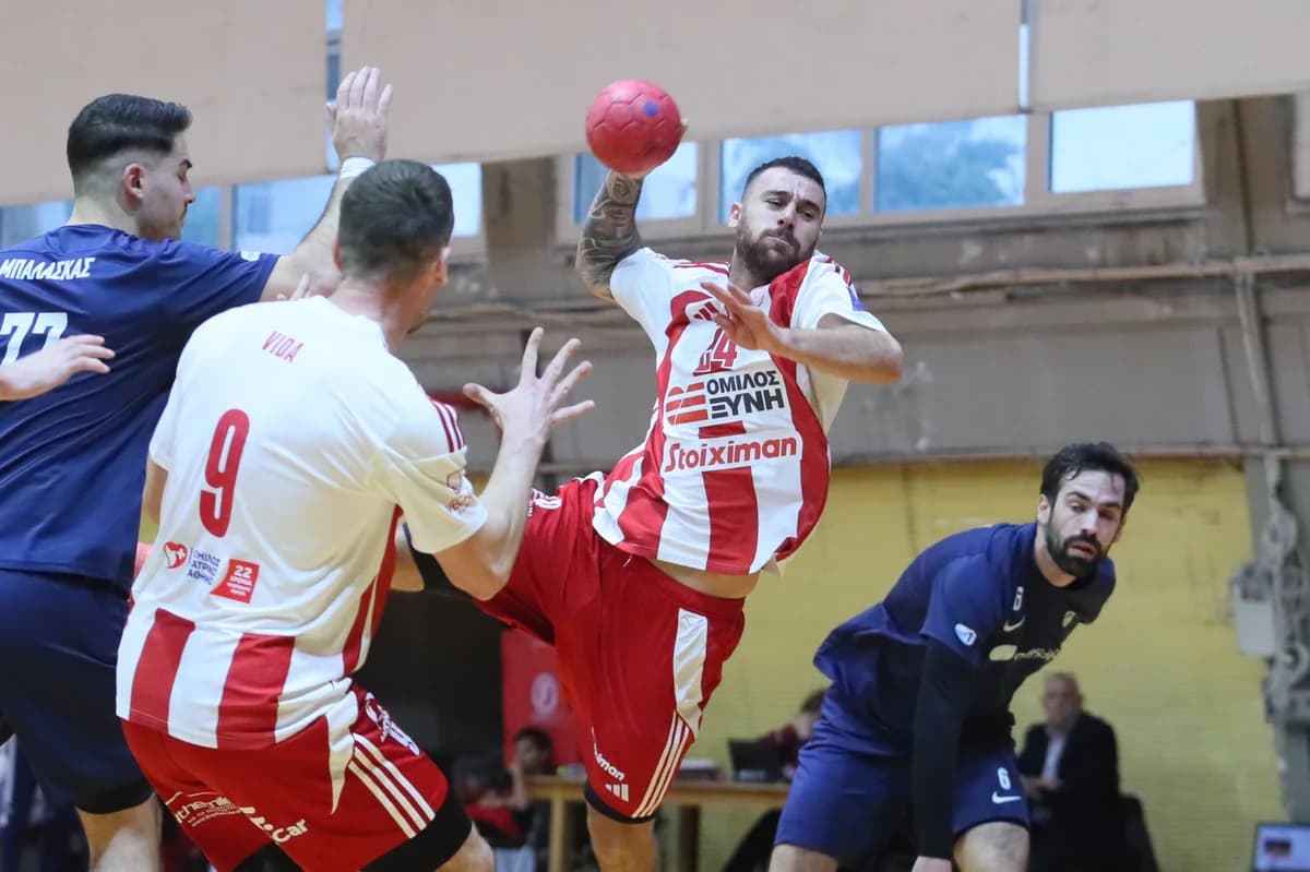 Ολυμπιακός και Ιωνικός στο Final-4 του Κυπέλλου Ελλάδας χάντμπολ