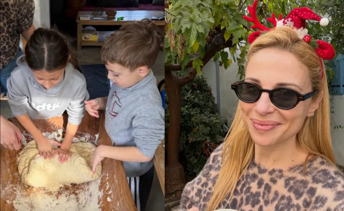 Christiana Aristotelous: ¡Horneando en Navidad con sus hijos!