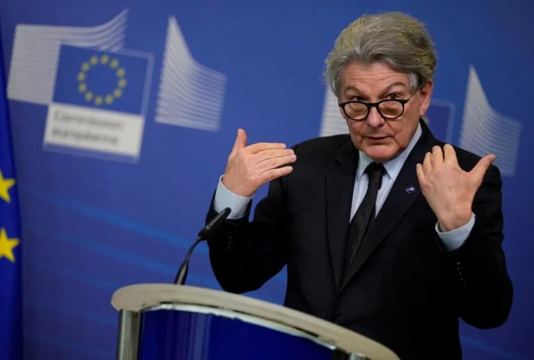 Бретон: Санкции США в отношении регулирования интернета - это «ветер маккартизма»