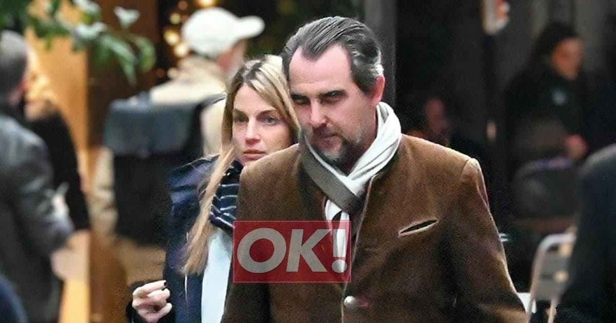Νικόλαος Ντε Γκρες και Χρυσή Βαρδινογιάννη: Γεύμα στο Κολωνάκι