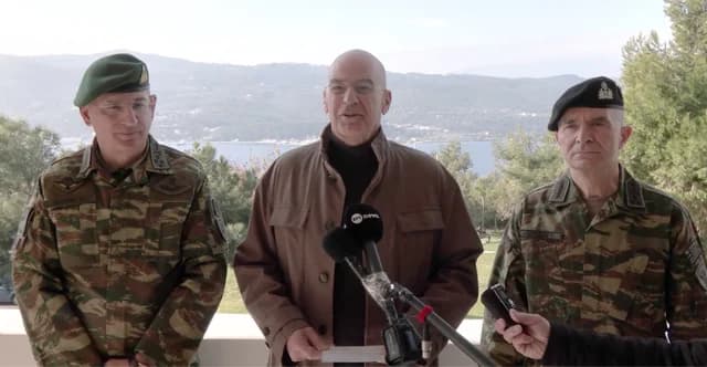 Δένδιας: Η Ελλάδα υπερασπίζεται τα κυριαρχικά της δικαιώματα
