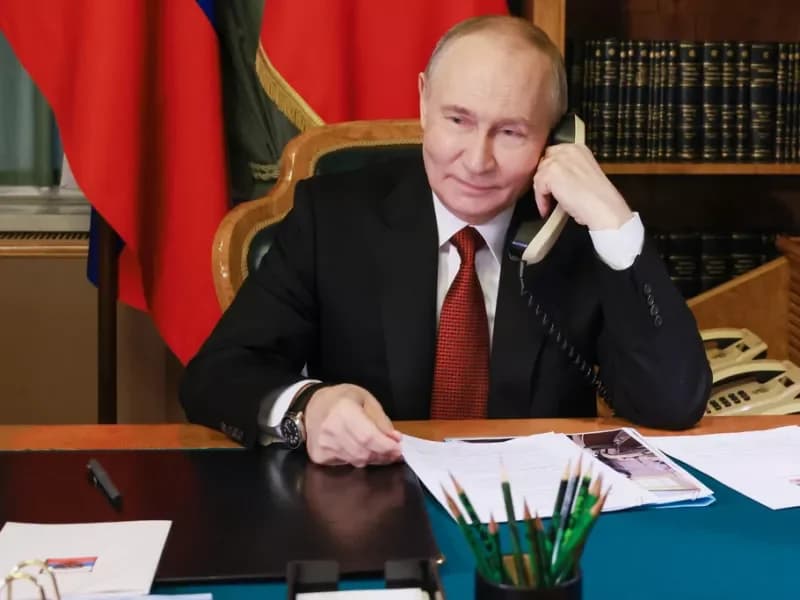 Putin warnt die Ukraine: 'Wenn es keinen Frieden gibt, wird Russland seine Ziele mit Gewalt erreichen'