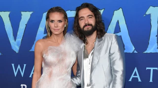Heidi Klum Spotted Topless in Caribbean with Tom Kaulitz