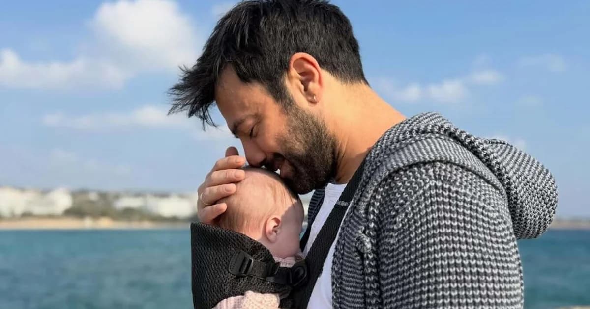 Andreas Georgiou: Tierno momento con su hija en Ayia Napa