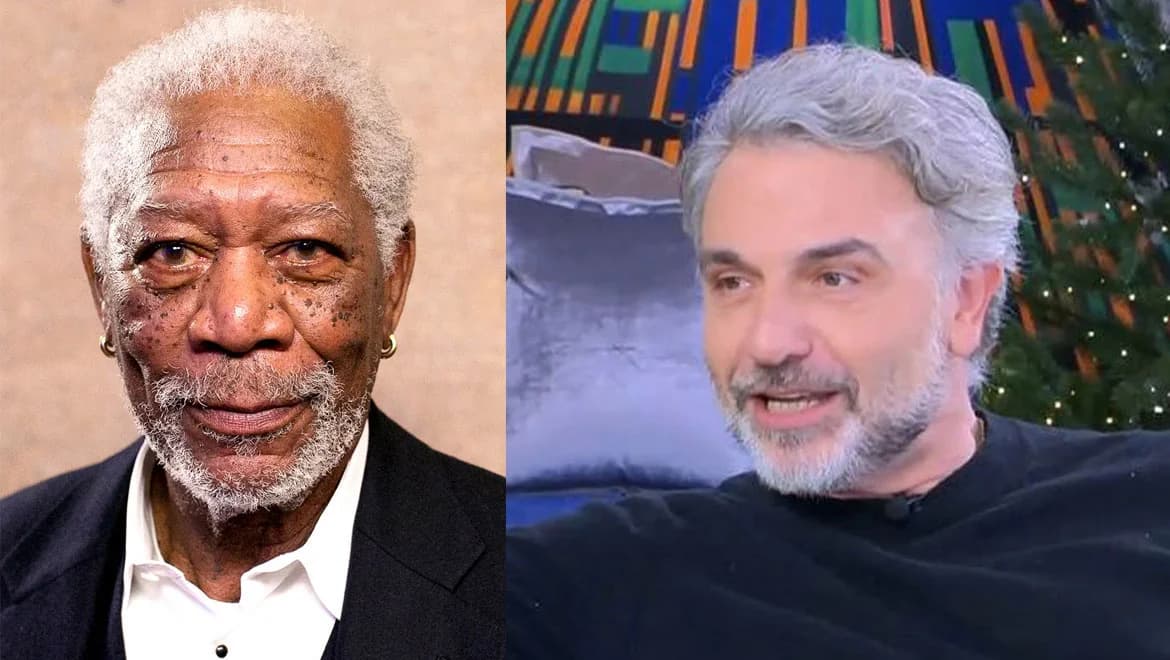 Fanis Mouratidis: Lustiger Moment mit Morgan Freeman und seinem Sohn