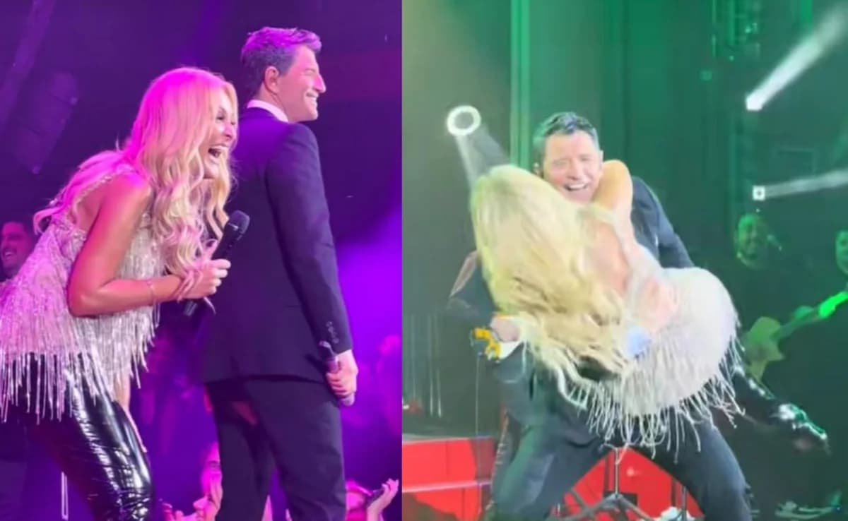 Sakis Rouvas: Se le rompieron los pantalones en el escenario con Theodoridou