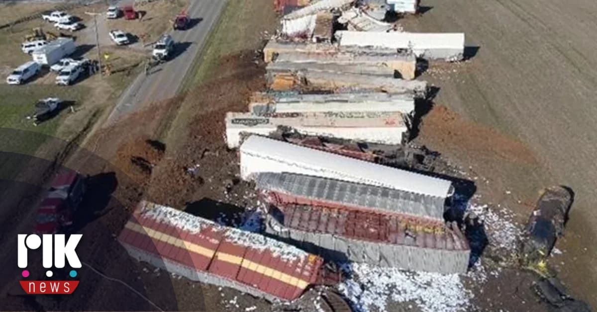 ΗΠΑ: Εκτροχιασμός τρένου με χημικά στο Κεντάκι