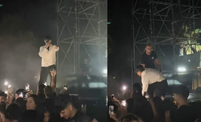 סיקריו נפל מהבמה בהופעה בפרוטאראס