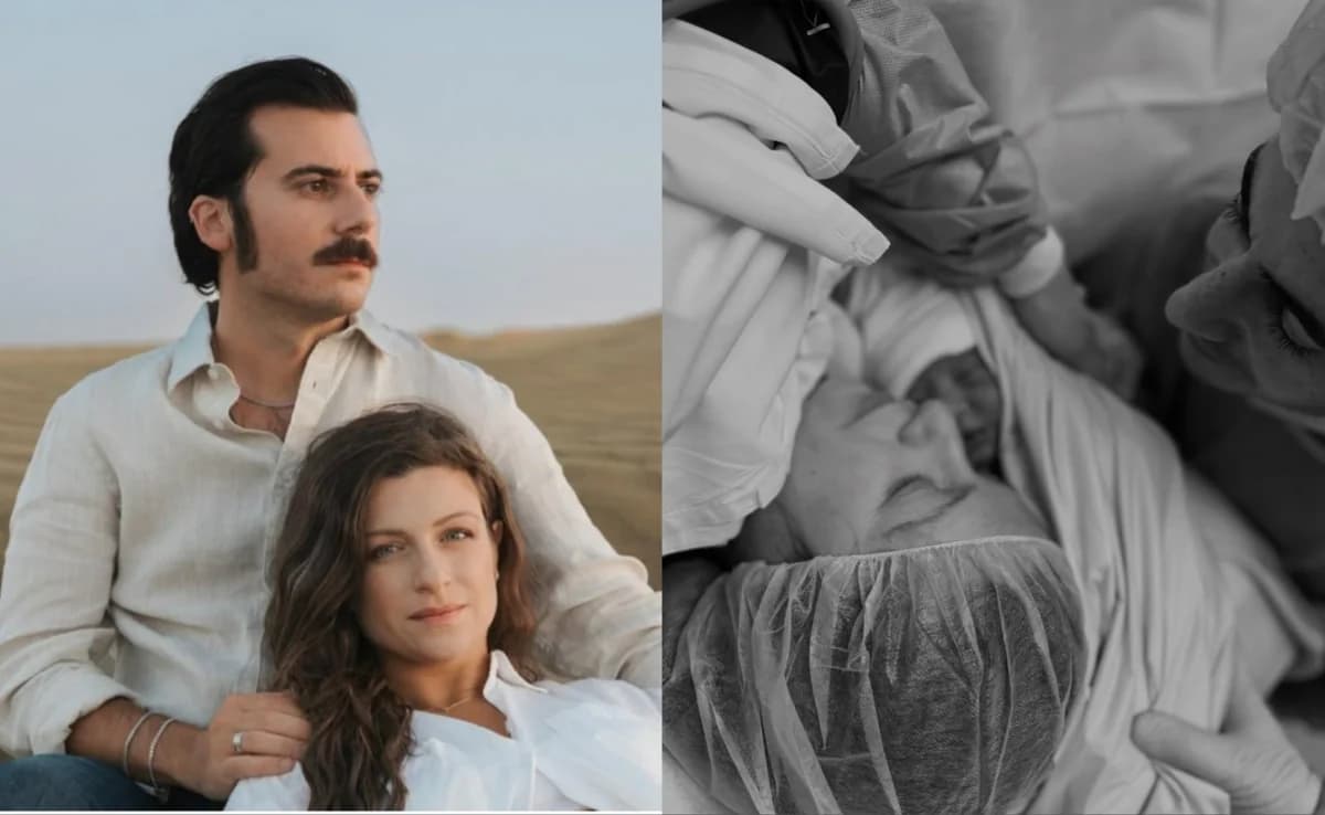 Niki Dragoumi and Vasilis Charalampous: Birth of their daughter, Daphne