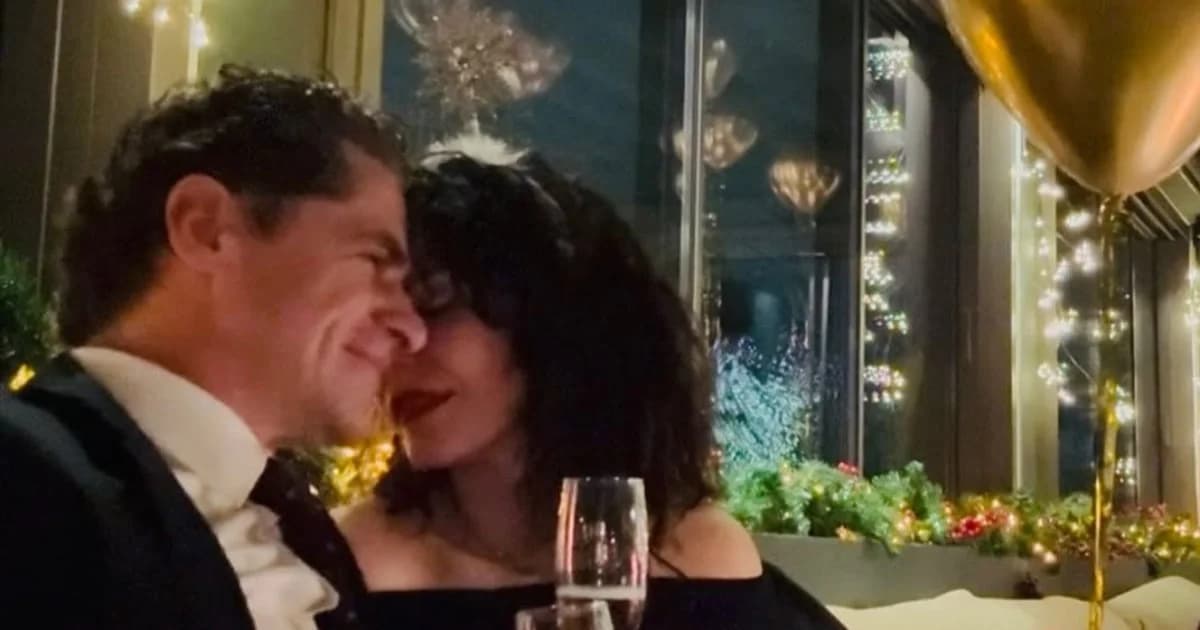 Dimitris Lalos und Marilita Lampropoulou: Gemeinsames Foto vor 2026