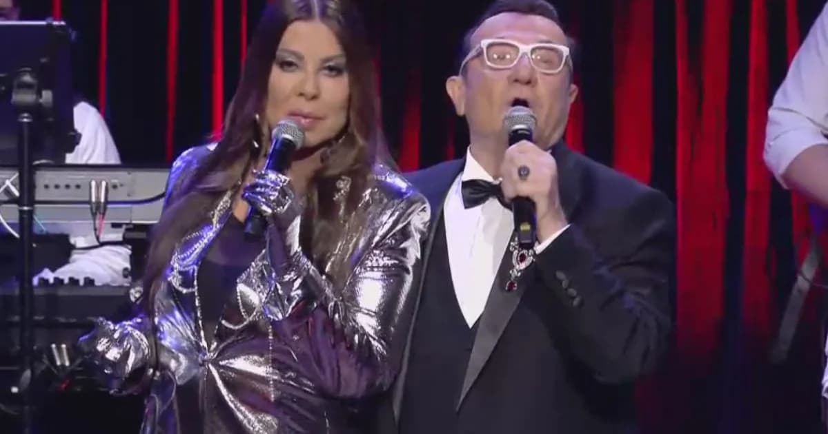 Dimitriou和Pantazis在Open TV上庆祝新年夜