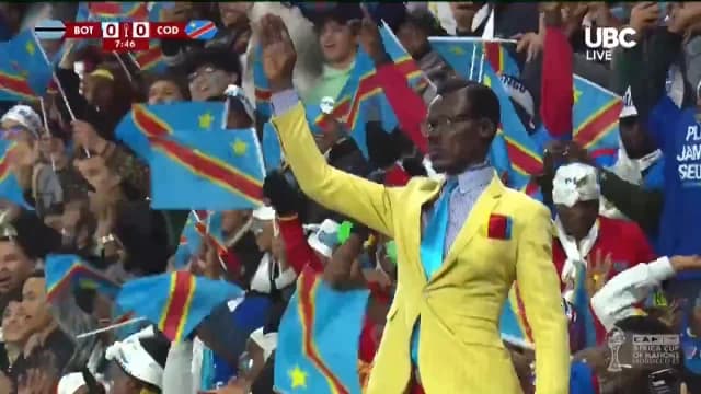 Afrika-Cup: Kongo-Fan ehrt Patrice Lumumba, indem er 90 Minuten stillsteht