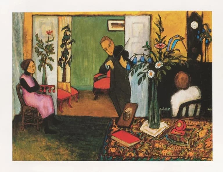 Gabriele Münter Gemälde seit 1977 vermisst – Haben Sie es?