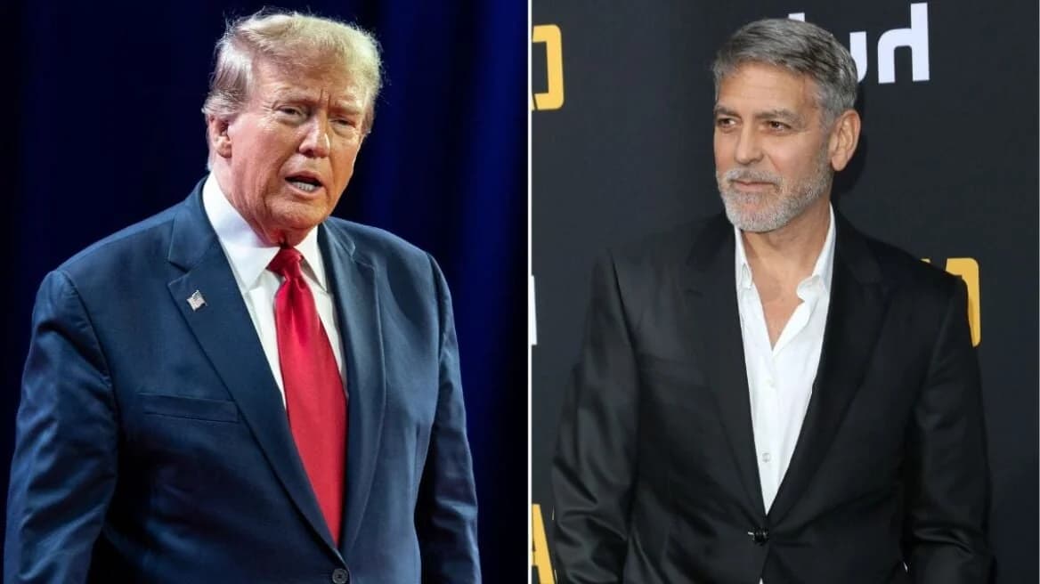 Trump verspottet französische Staatsbürgerschaft der Clooneys