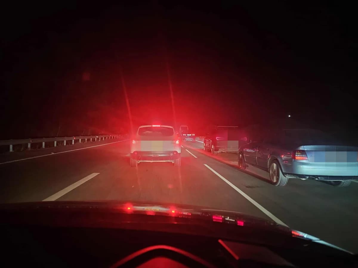 Verkehrsbehinderungen auf der Autobahn Ayia Napa-Larnaca