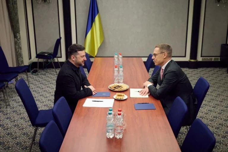 Stubb: Frieden in der Ukraine wird nicht unbedingt gerecht sein