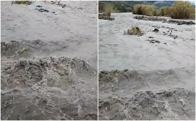 色罗斯河开始流向阿斯普罗克雷莫斯水坝