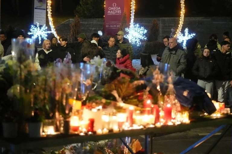 Κραν Μοντανά: Αγρυπνία για τα θύματα της φονικής πυρκαγιάς