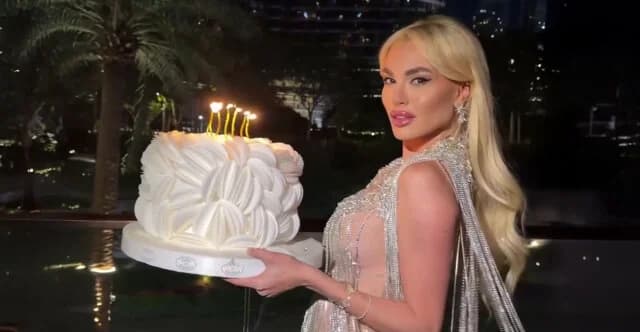 Alexandra Panagiotarou celebra su cumpleaños en Dubái