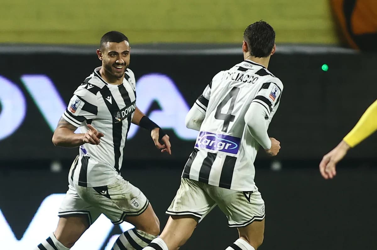 Buenas noticias para el PAOK: Regresos de Giakoumakis, Michailidis y Sastre