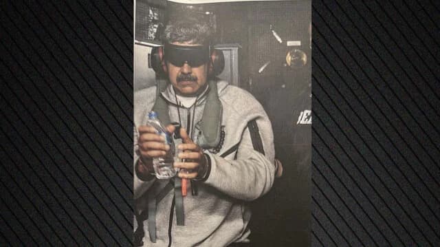 Trump publica foto de Maduro tras arresto y traslado a Guantánamo