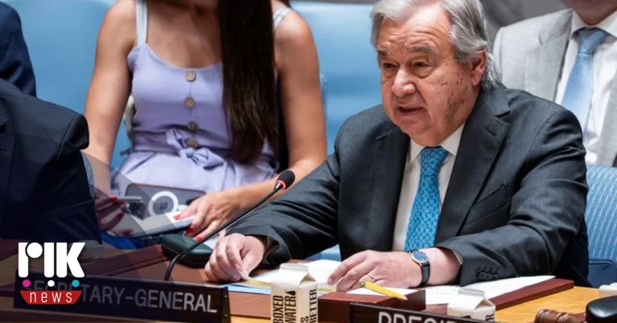 Γκουτέρες: Προειδοποίηση για Κίνδυνο Κλιμάκωσης στην Μέση Ανατολή