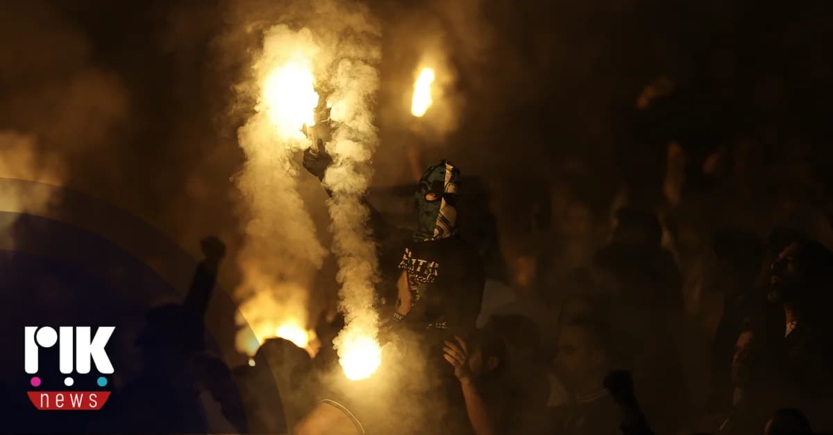 Επεισόδια στον αγώνα ΑΕΚ - Ανόρθωση: Τραυματισμοί αστυνομικών
