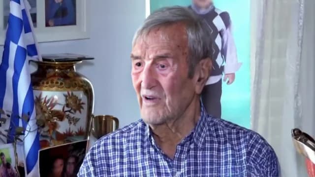 Giannis Vogiatzis: 'I have energy for life' on his 100th birthday