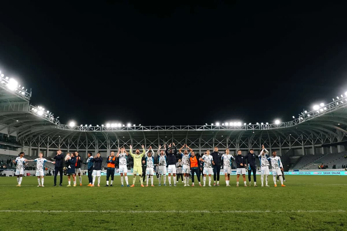 Apollon celebra la victoria sobre Pafos FC (fotos)