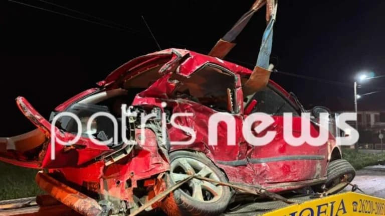 Amaliada: Un muerto en accidente de coche – Tres heridos