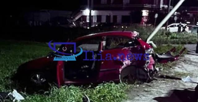 Accidente de tráfico en Amaliada: un hombre de 35 años muerto, tres heridos
