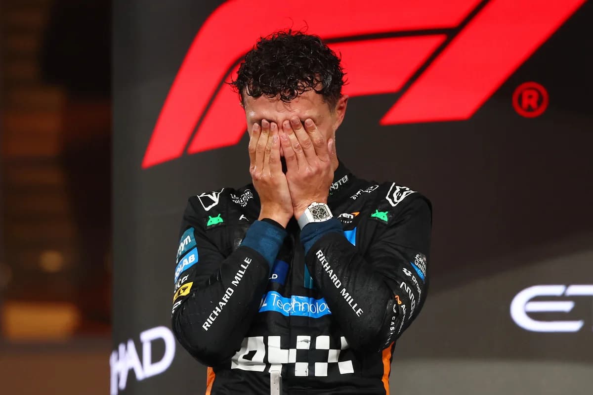 Lando Norris Deletes Social Media Post Due to Contract Violation