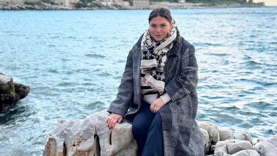 Danae Barka: First photo with her partner, Fanis, and wishes for his name day