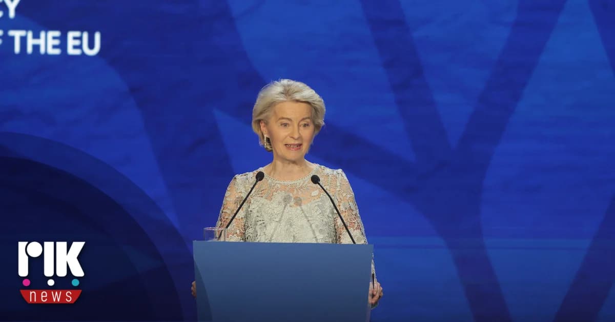 Von der Leyen: La reunificación de Chipre es una prioridad absoluta