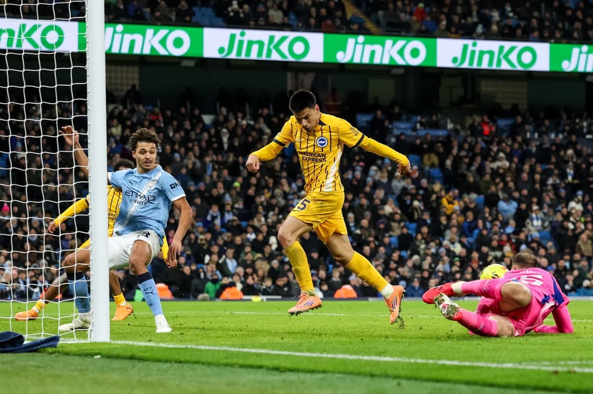 Brighton stoppt Manchester City mit Remis